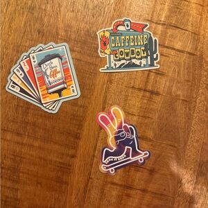 Dutch Bros Vibrant Sticker 3 pack